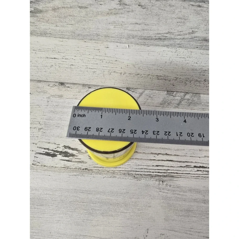 Milmour Products Metric Wonder Cup Vintage Adjustable Measuring Cup Yellow 1 Cup